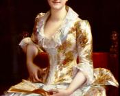 亚历山大 卡巴内尔 : Portrait Of Young Lady